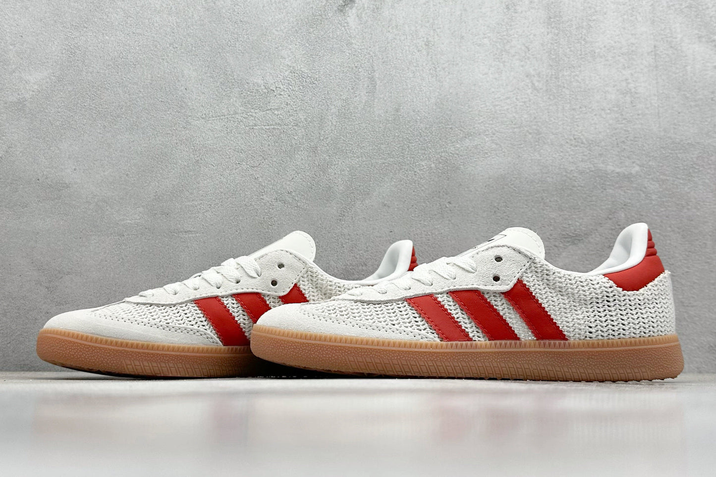 Adidas Originals Samba OG Crystal White Preloved Red