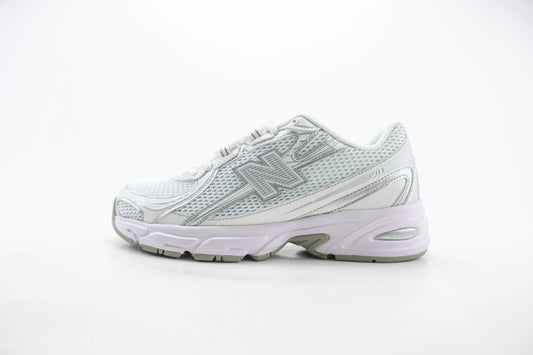 New Balance 740 Triple White Silver