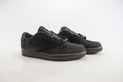 Nike Air Jordan 1 x Travis Scott Velvet Brown and Dark Mocha