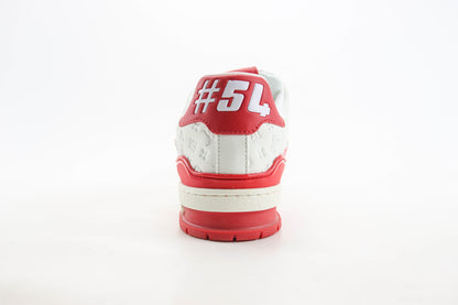Louis Vuitton Trainer Damier Pop White and Red