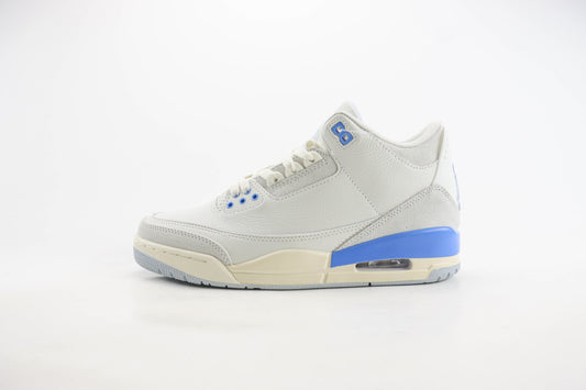 Nike Air Jordan 3 Retro Lucky Shorts Smmt Wht Hydrogen Blue
