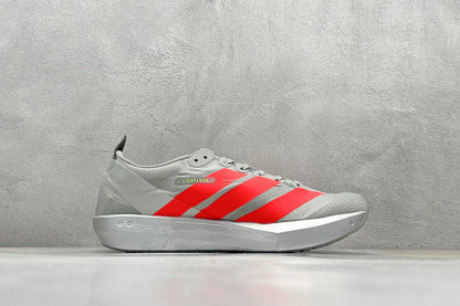 Adidas Adizero Adios 9 Silver Red
