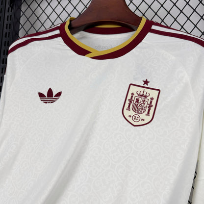 Spain 2026 World Cup Away Long Sleeve Jersey Mens