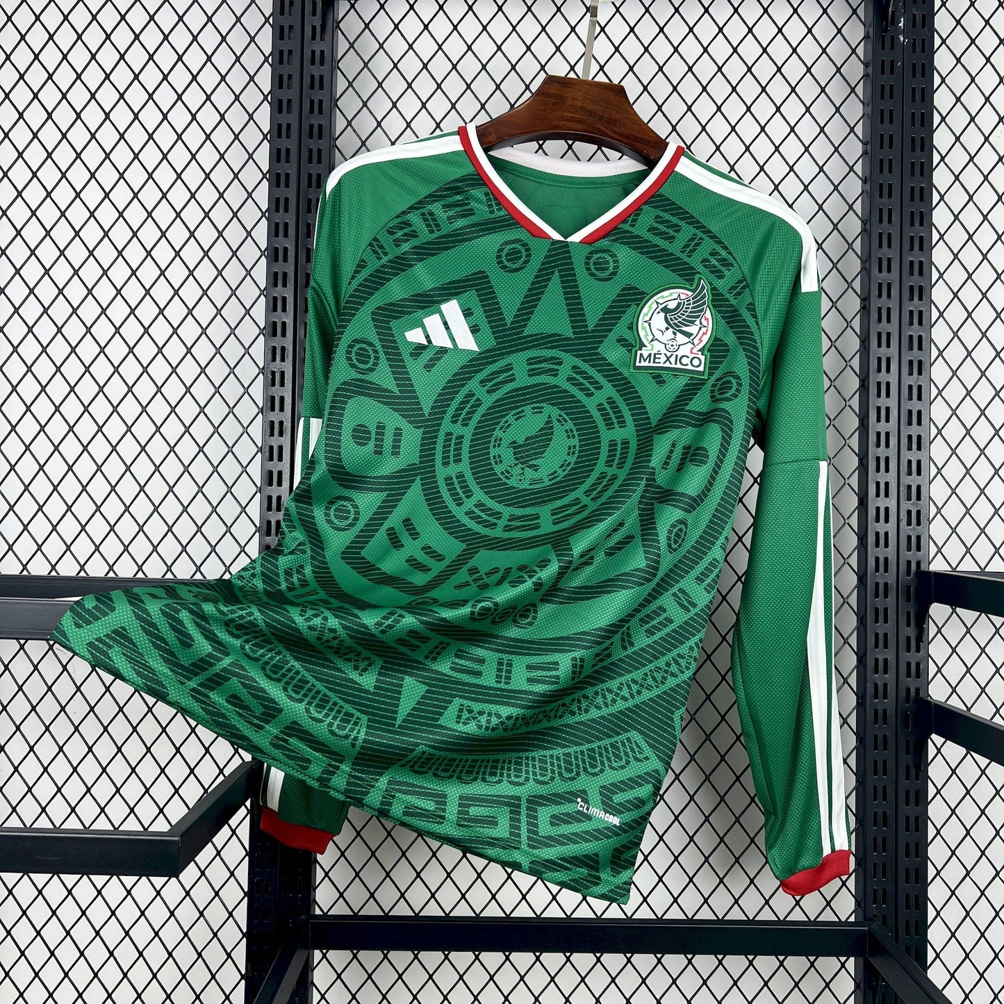 Mexico 2026 World Cup Home Long Sleeve Jersey Mens