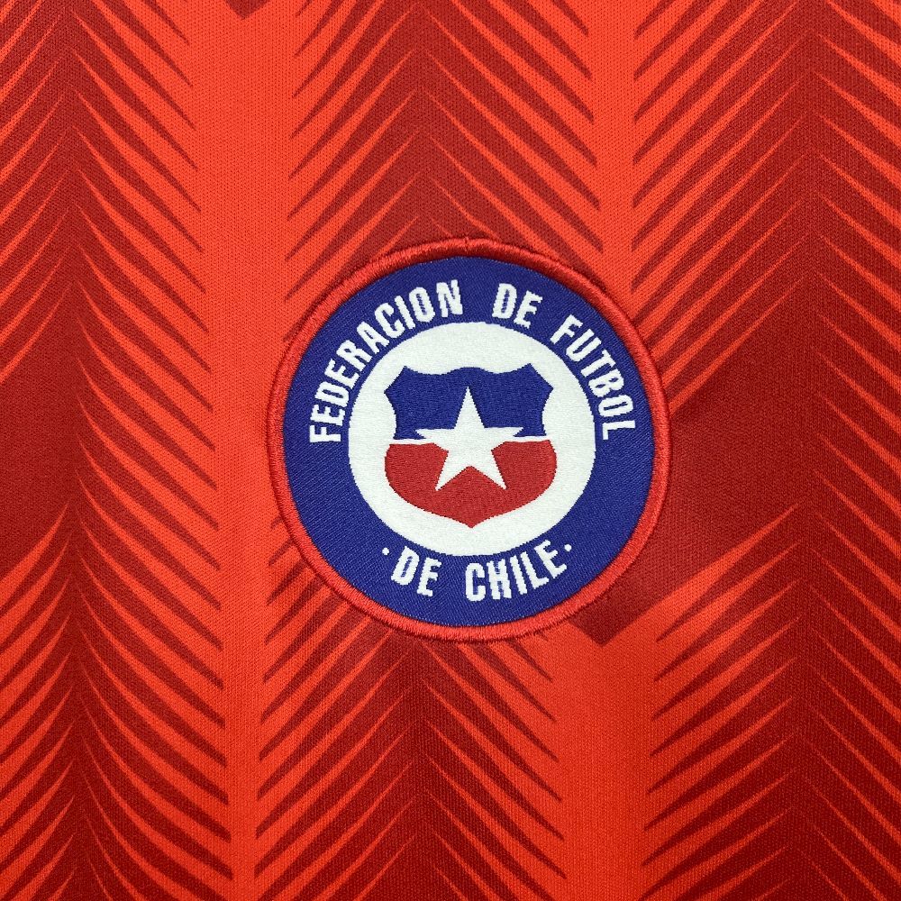 Chile 2025/26 Home Jersey Mens