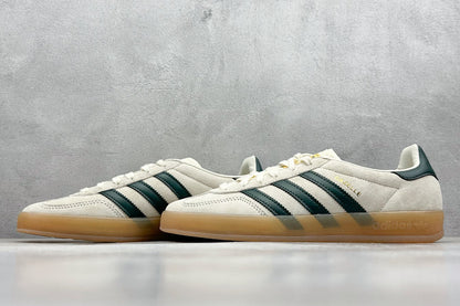 Adidas Gazelle Indoor Cream White Green Gum