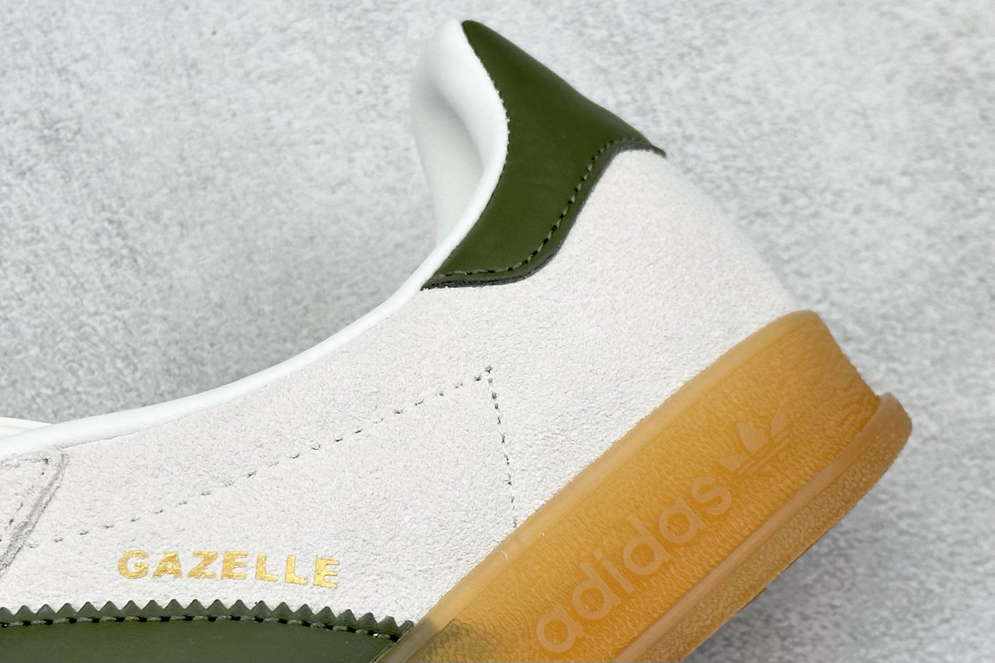 Adidas Gazelle Cream White Collegiate Green Gum