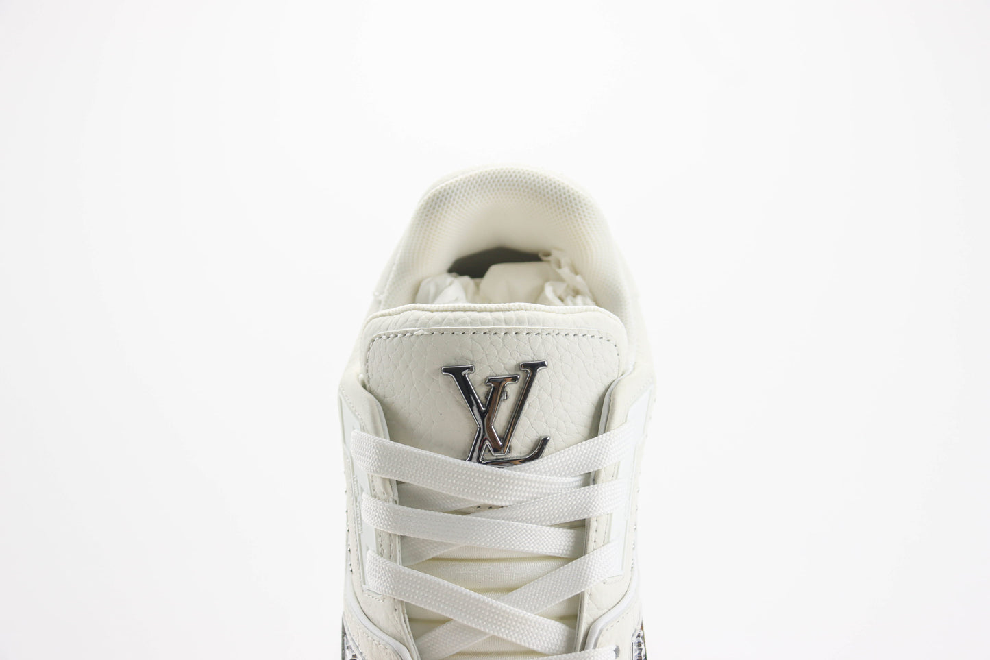 Louis Vuitton LV Trainer White Calf Leather