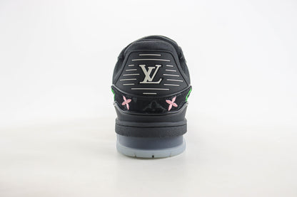 Louis Vuitton LV Trainer Takashi Murakami Black