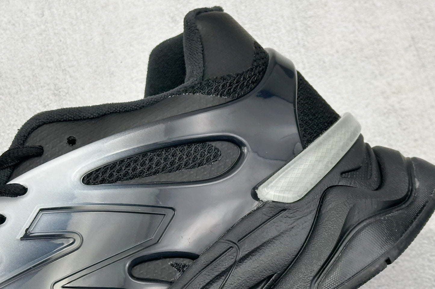 New Balance 9060 X RAINCLOUD Silver Metallic Black Cement
