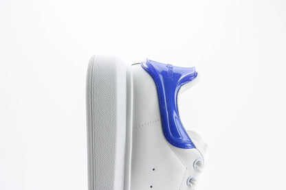 Alexander McQueen Oversized Sneaker Transparent Heel White Blue