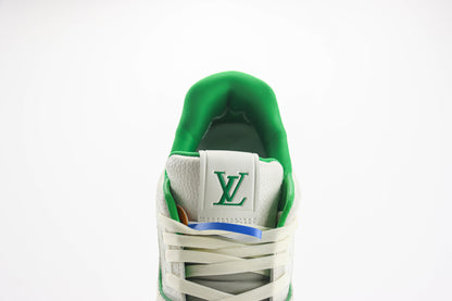 Louis Vuitton Trainer #54 Signature White Green
