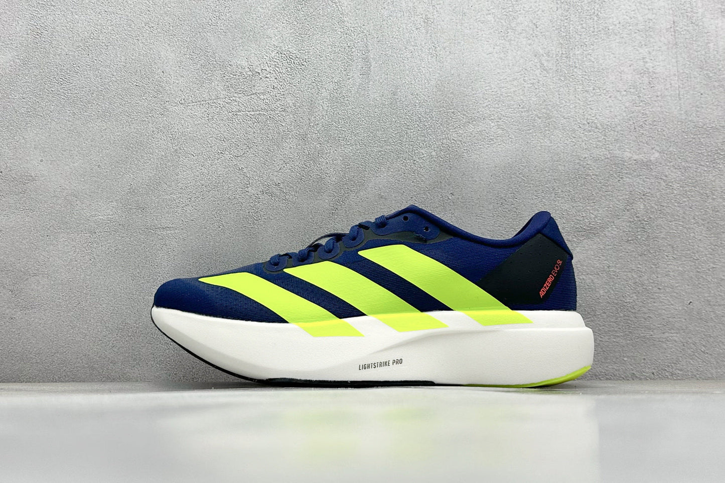 Adidas Adizero EVO SL Dark Blue Solar Slime