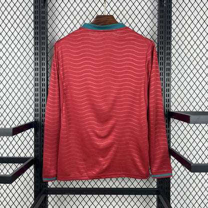 Portugal 2026 World Cup Home Long sleeves Jeresy Mens