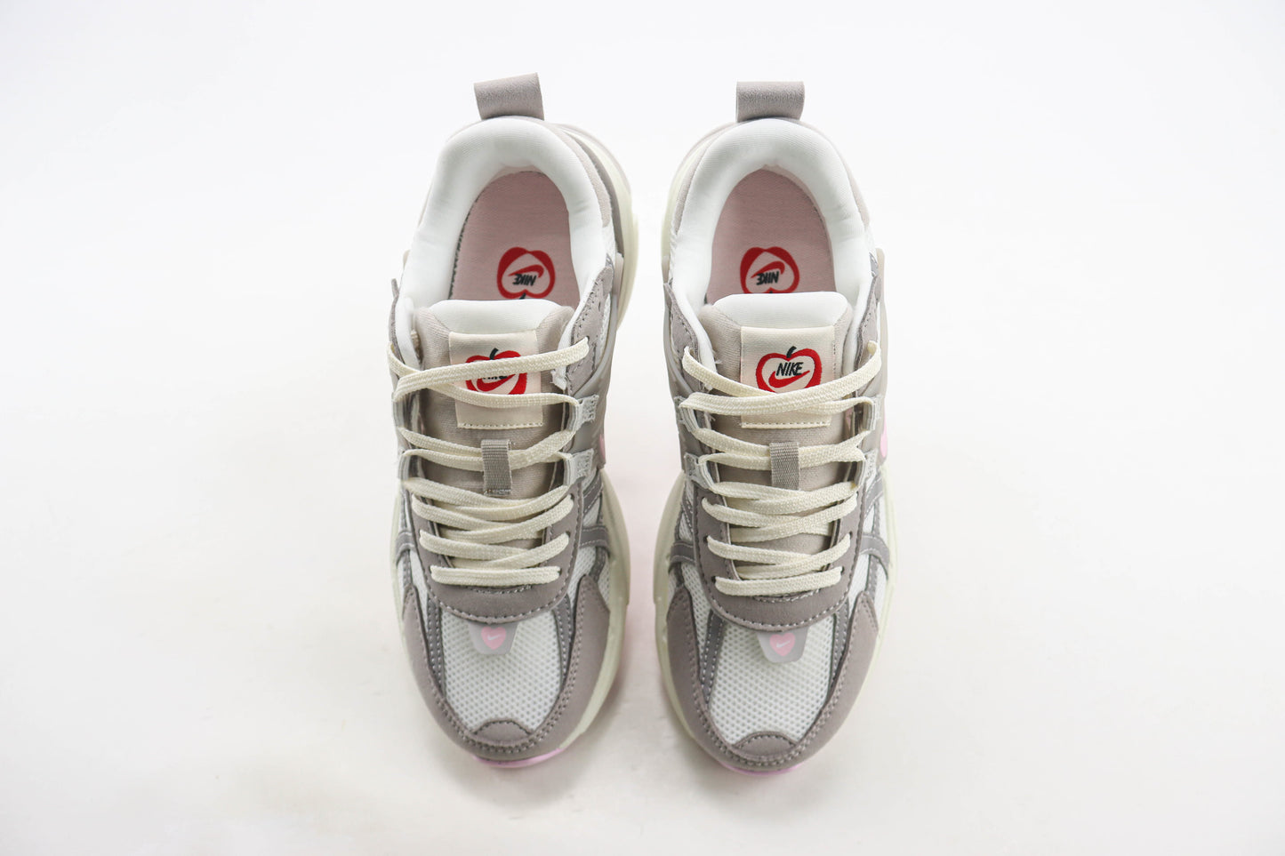 Nike V2K Run Sail Pink Foam Vast Grey