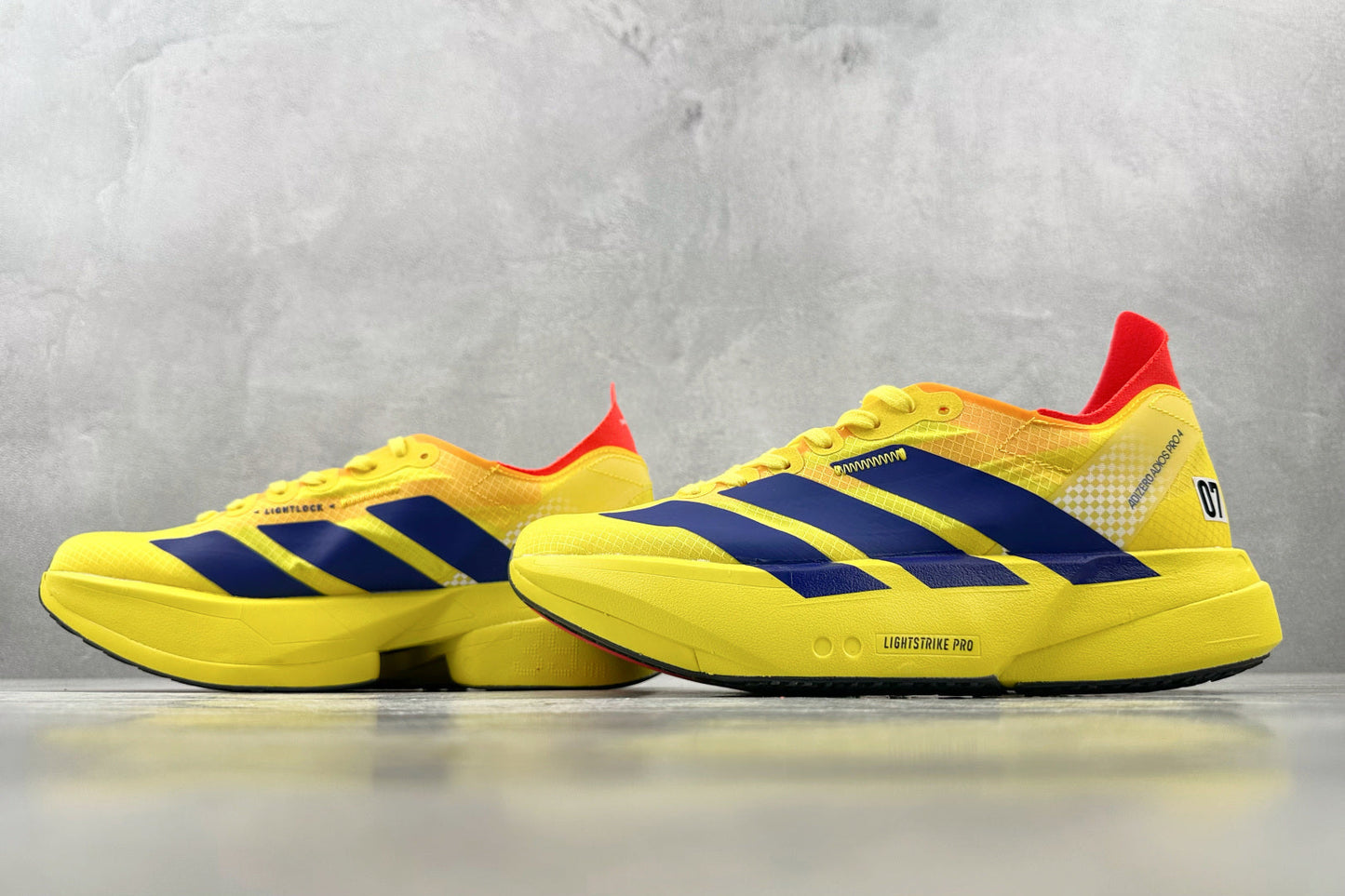 Adidas Adizero Adios Pro 4 Yellow Blue