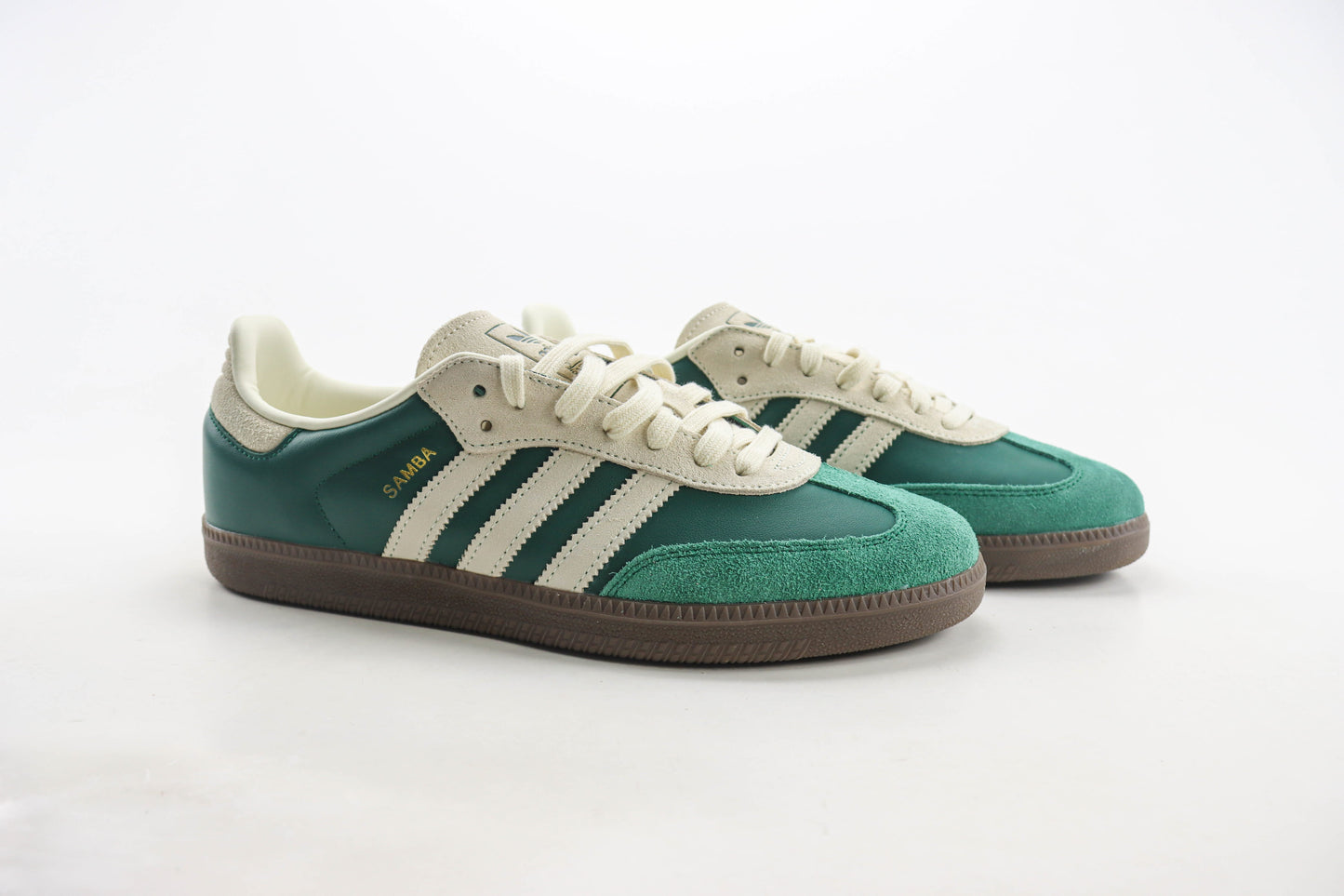 Adidas Originals Samba OG Collegiate Green Crew White Gum5