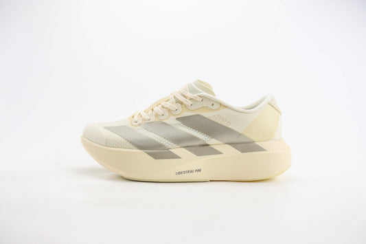 Adizero EVO SL Wonder White Cyber Metallic Warm Vanilla