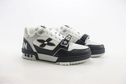 Louis Vuitton LV Trainer Black Perforated Calf Leather