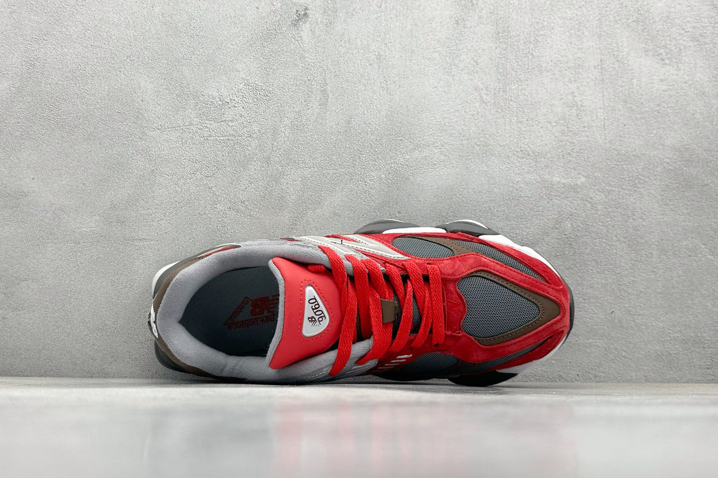New Balance 9060 Carbon Grey Red