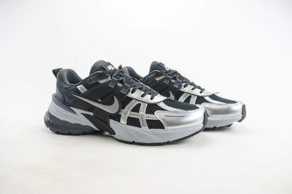 Nike V2K Run Black Metallic Silver