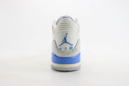 Nike Air Jordan 3 Retro Lucky Shorts Smmt Wht Hydrogen Blue