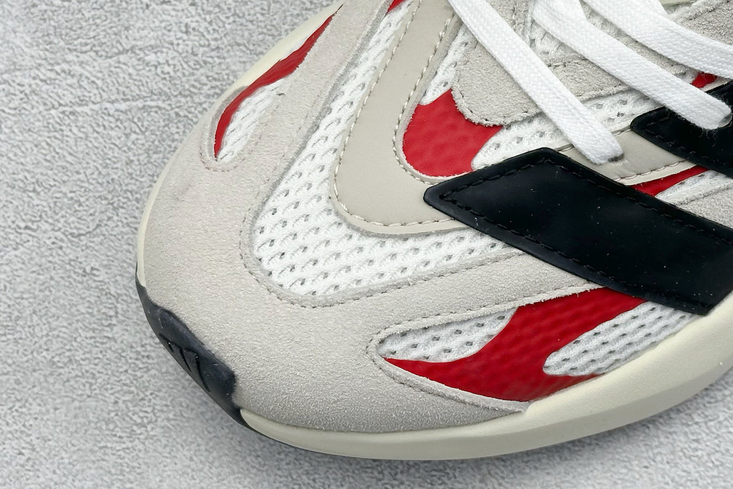 Adidas Lightblaze Off White Black Scarlet