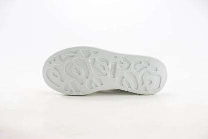 Alexander McQueen Oversized Sneaker Transparent Heel White Black