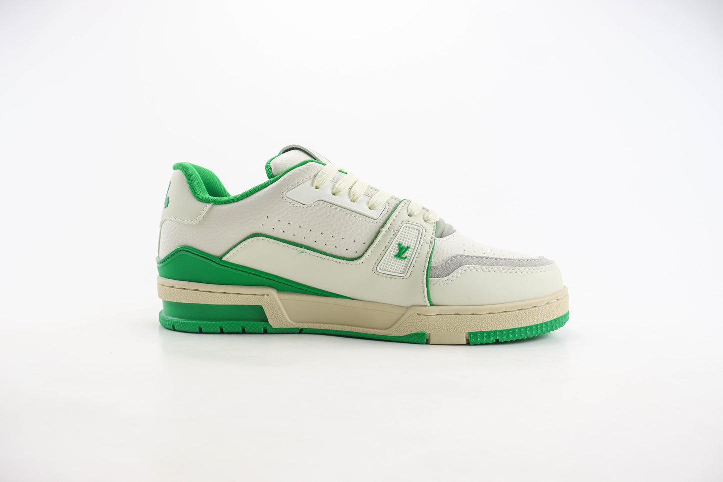Louis Vuitton Trainer #54 Signature White Green