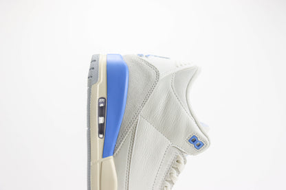 Nike Air Jordan 3 Retro Lucky Shorts Smmt Wht Hydrogen Blue