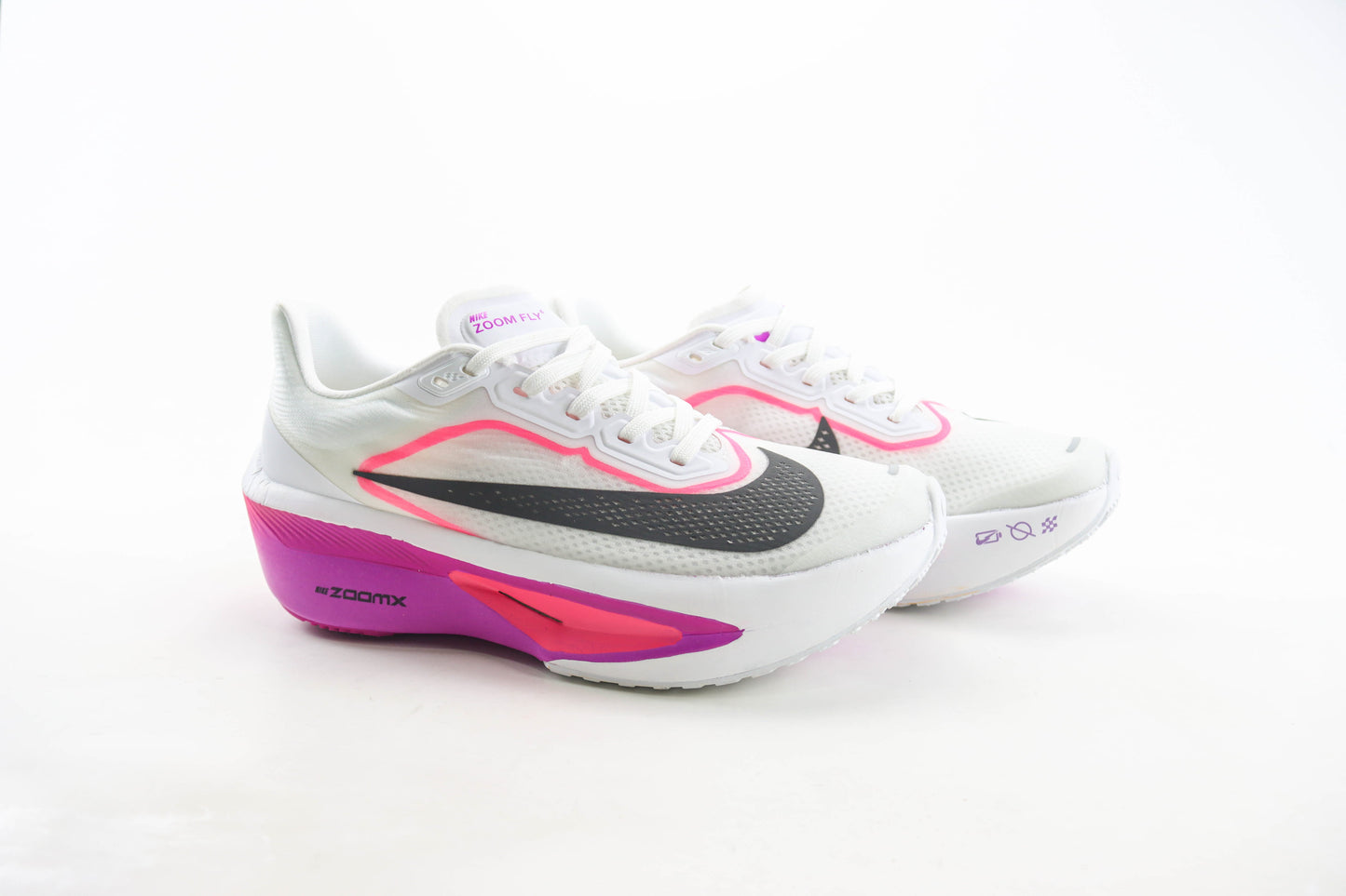 Nike Zoom Fly 6 White Vivid Grape Hyper Pink Black