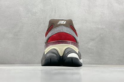 New Balance 9060 Carbon Grey Red