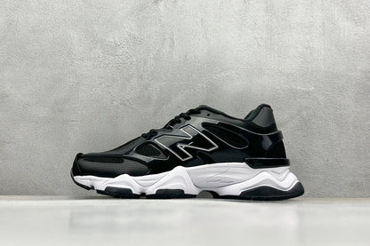 New Balance 9060 X RAINCLOUD Black on White