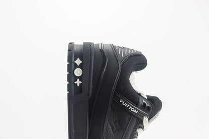 Louis Vuitton Trainer Black Embossed Monogram