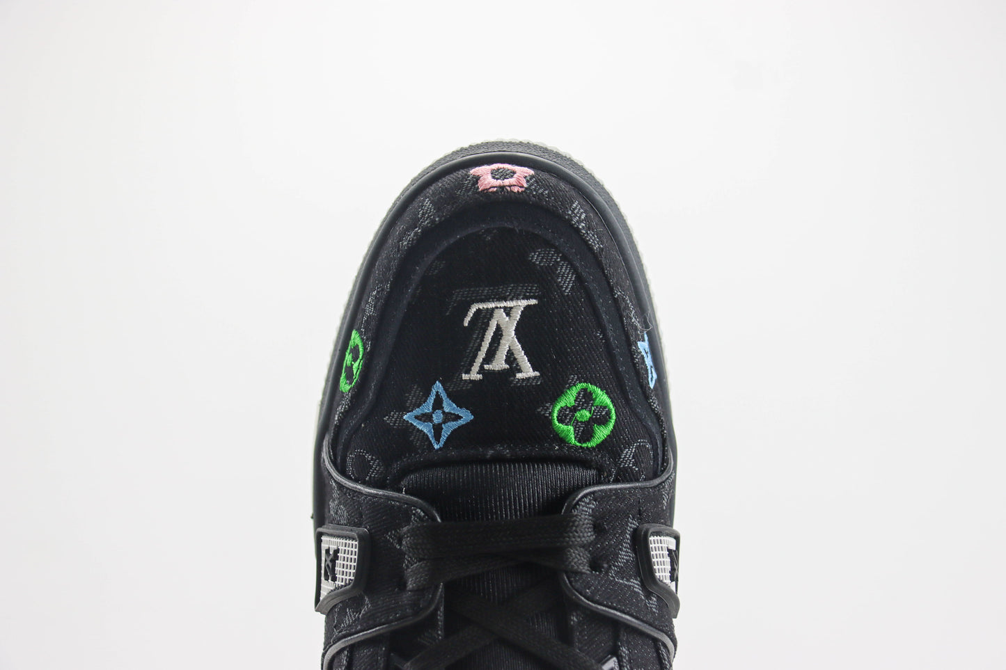 Louis Vuitton LV Trainer Takashi Murakami Black