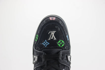 Louis Vuitton LV Trainer Takashi Murakami Black