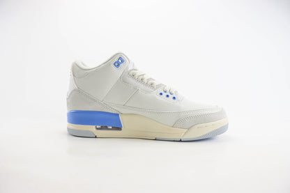 Nike Air Jordan 3 Retro Lucky Shorts Smmt Wht Hydrogen Blue