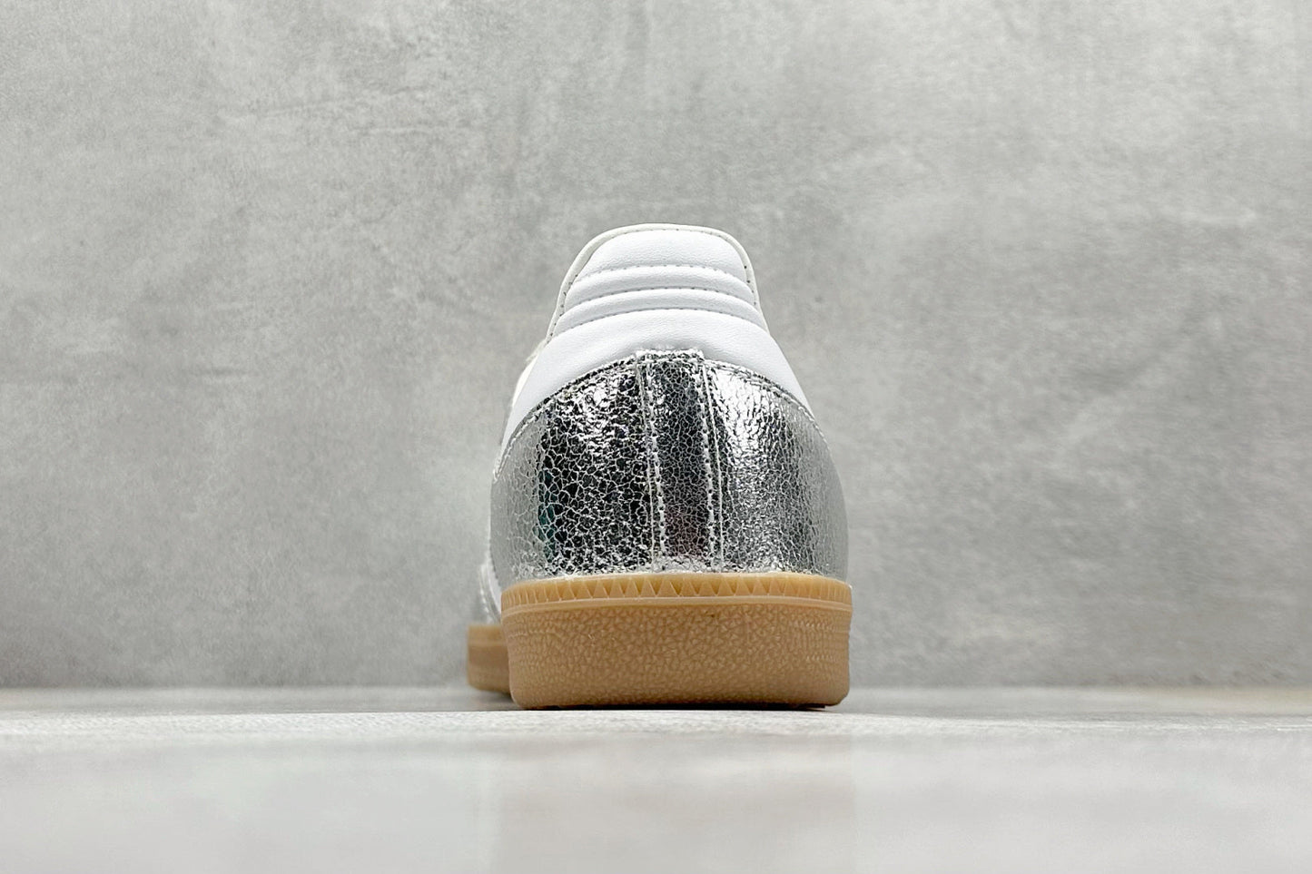 Adidas Samba Metallic Silver