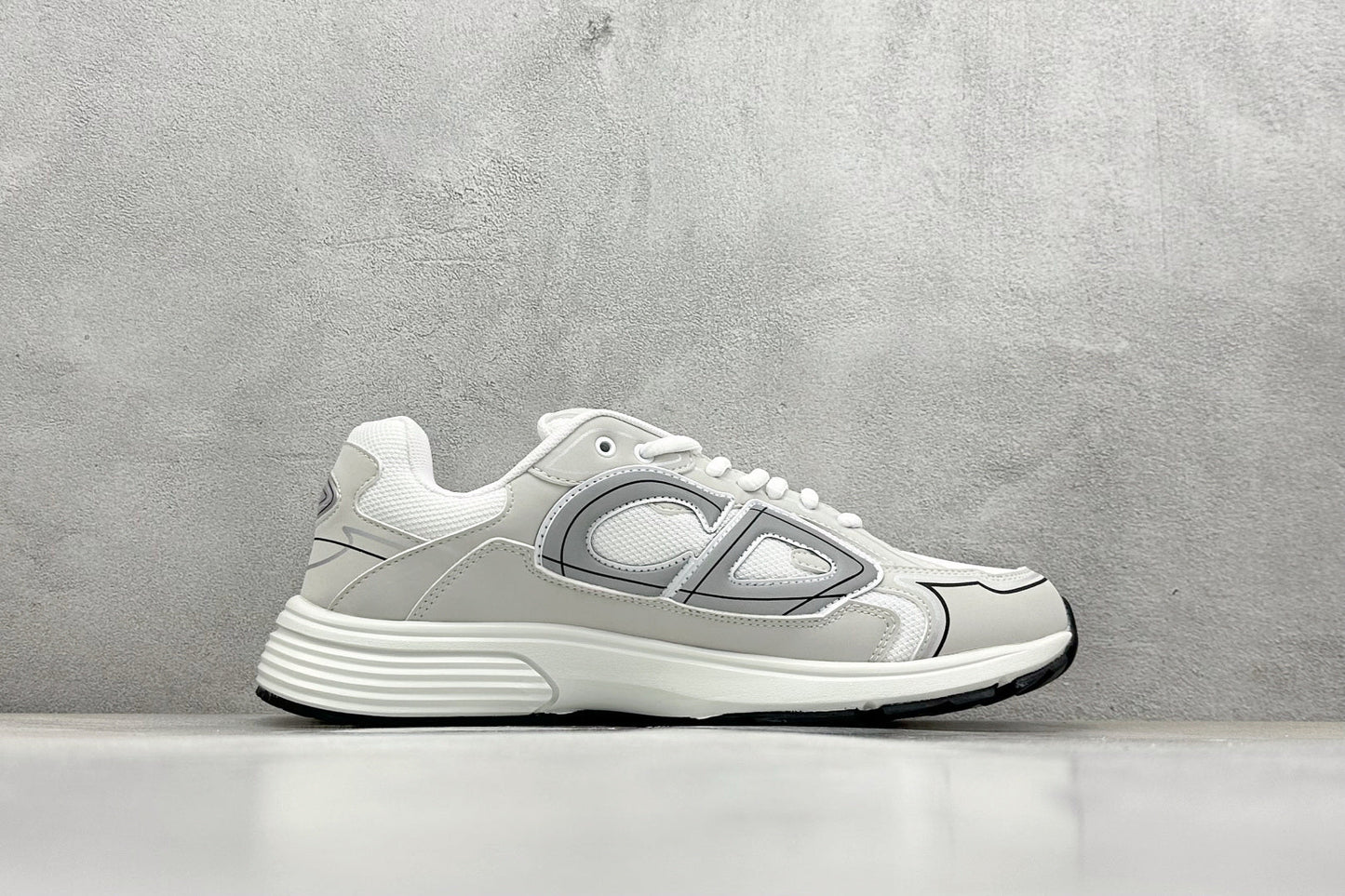 Dior B30 White Technical Mesh