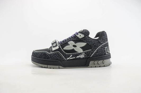 Louis Vuitton LV Trainer Black Crocodile