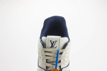 Louis Vuitton Trainer #54 Signature White Marine