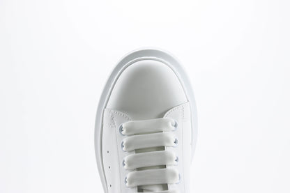 Alexander McQueen Oversized Sneaker Transparent Heel White Green