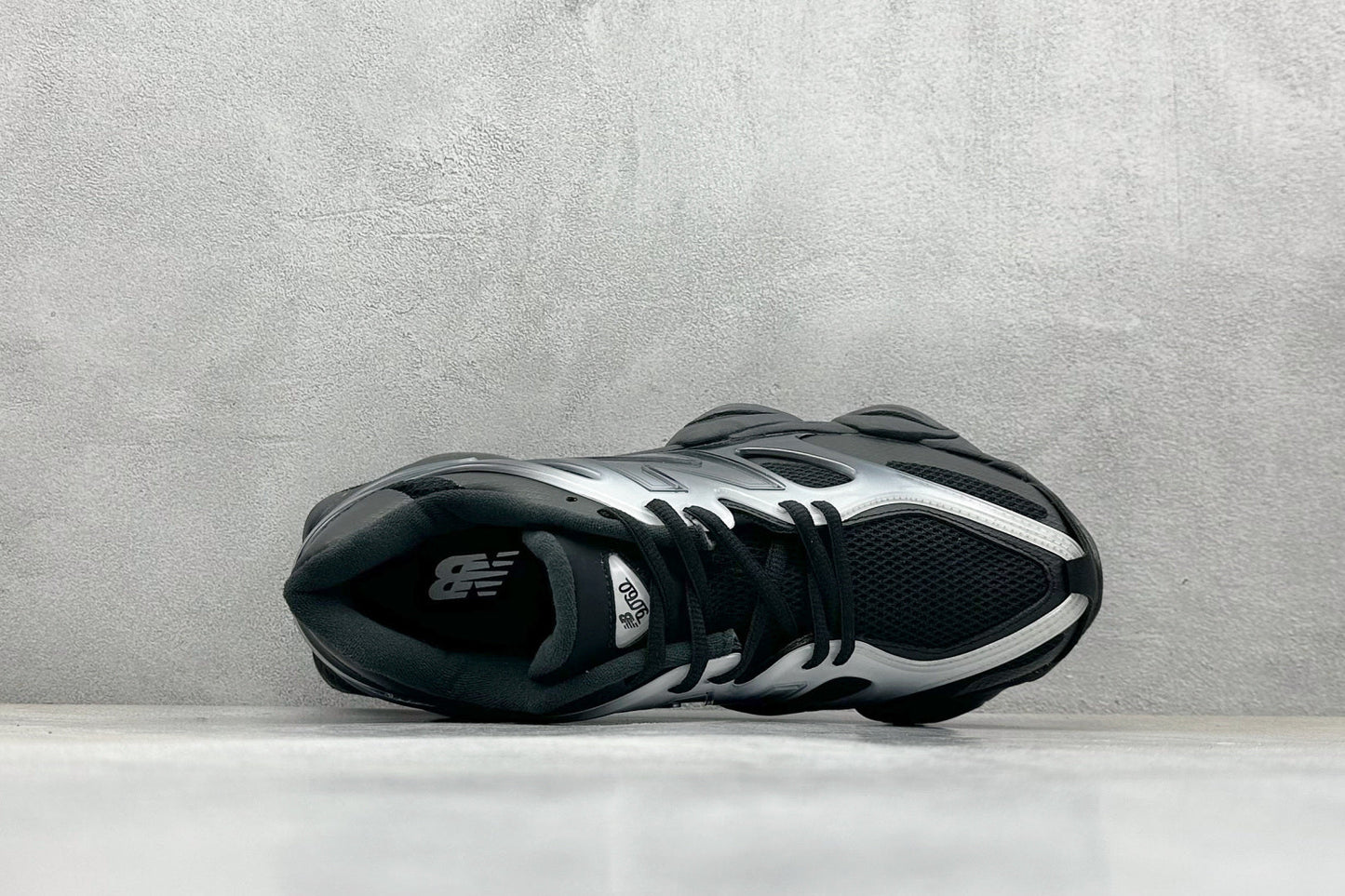 New Balance 9060 X RAINCLOUD Silver Metallic Black Cement