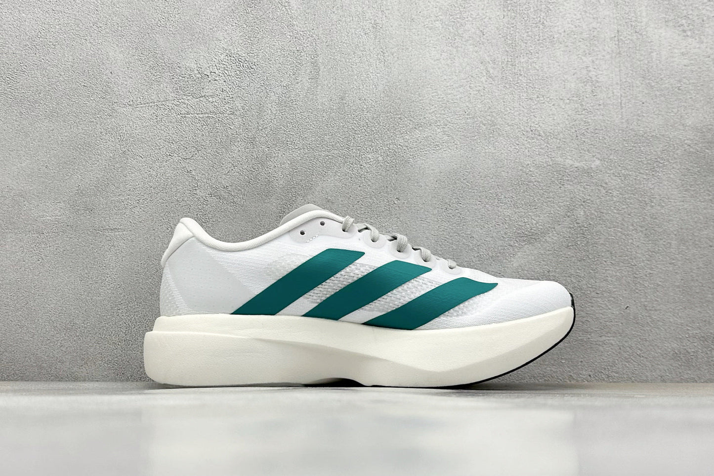 Adidas Adizero EVO SL White Pure & Teal Grey
