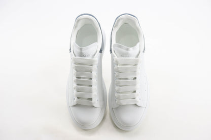 Alexander McQueen Oversized Sneaker Transparent Heel White Black