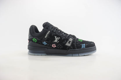 Louis Vuitton LV Trainer Takashi Murakami Black