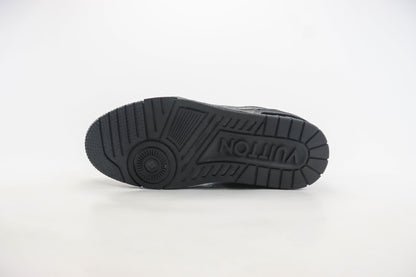 Louis Vuitton LV Trainer Black Calf Leather