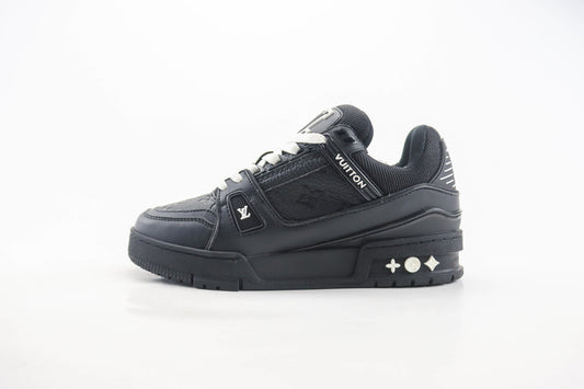 Louis Vuitton Trainer Black Embossed Monogram