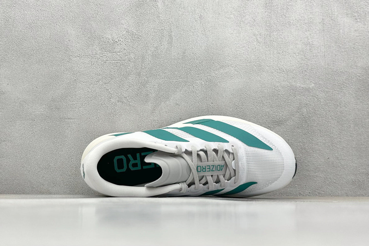 Adidas Adizero EVO SL White Pure & Teal Grey