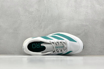Adidas Adizero EVO SL White Pure & Teal Grey